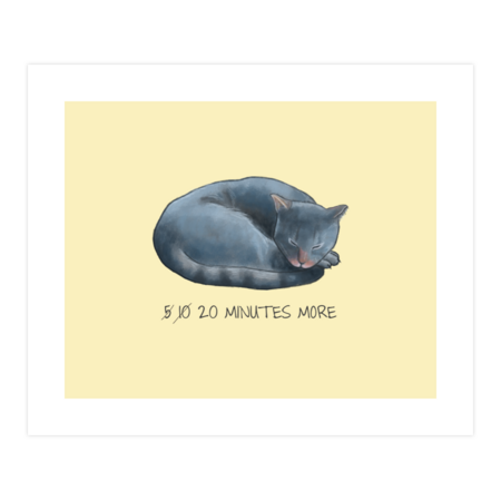 Sleepy Cat - 20 minutes more - Lazy Animals by Beatrizxe