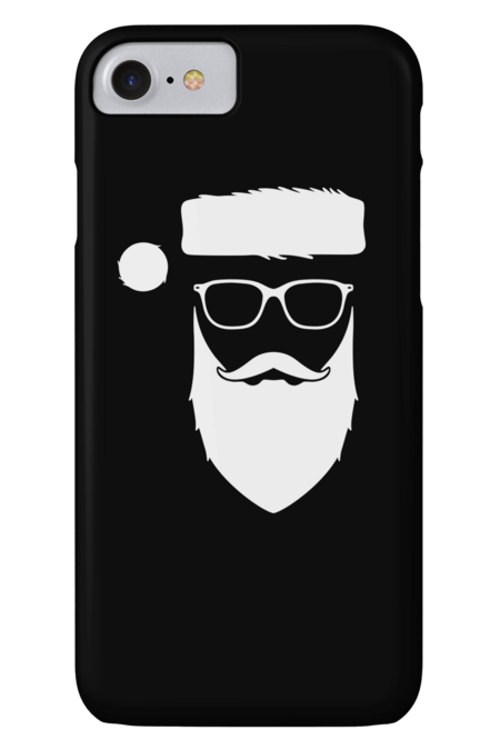 Hipster Santa Claus by BenYuArt