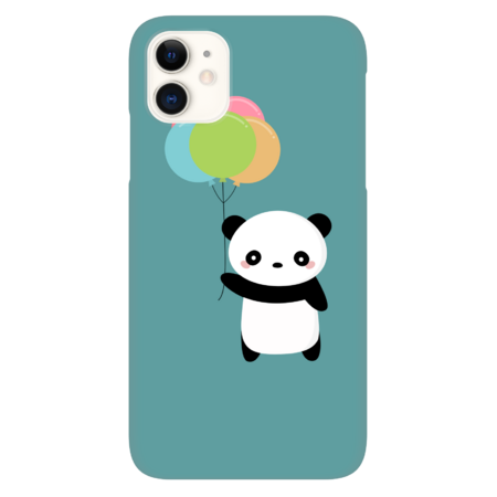 Kawaii and cute balloon panda bear by happinessinatee