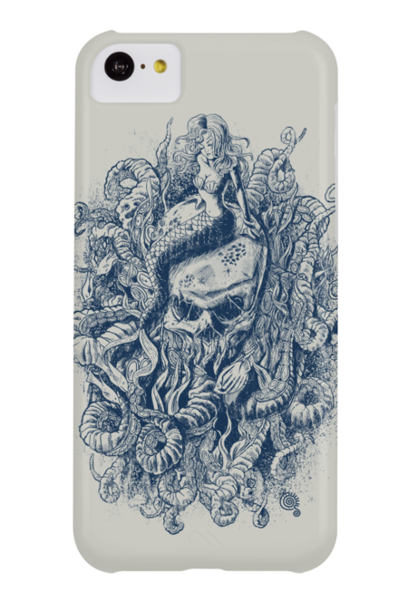 Mermaid Skull 2 by qetza