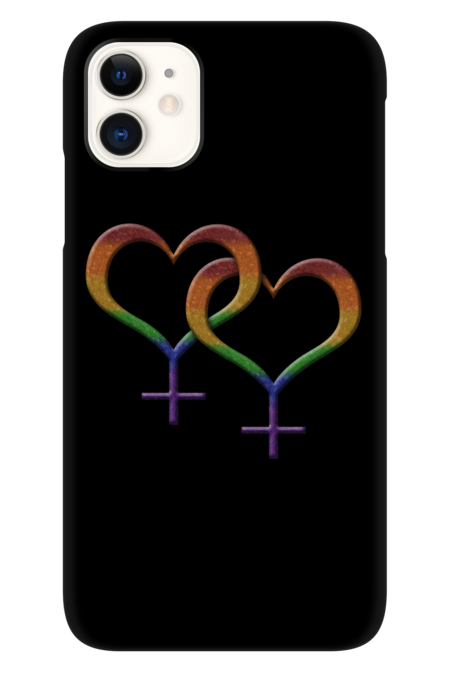 Rainbow Female Gender Symbols