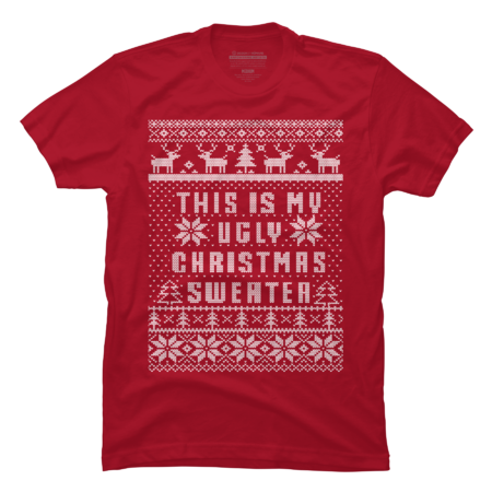 This Is My Ugly Christmas Sweater by personalized
