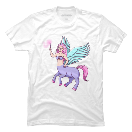 Centaur Pegasus Unicorn Witch Girl by sombrasblancas
