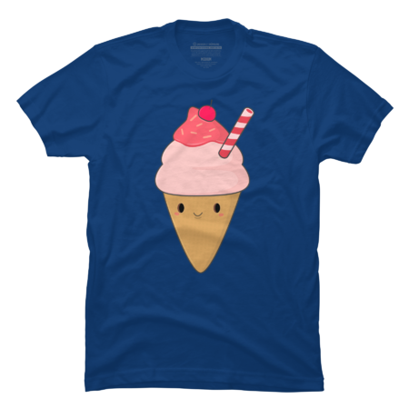 Ice Cream Cone Is Kawaii and Cute