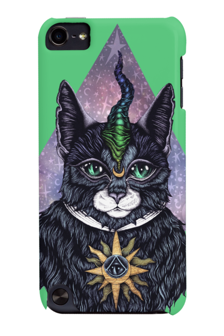 Mystic Kitty by RoxaneDewarIllustration