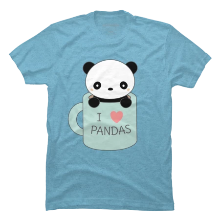 Kawaii Cute I Love Pandas