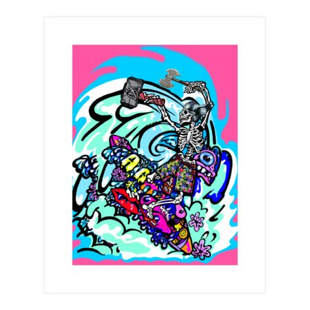 Zombie God of Thunderous Surf by Mabbatt