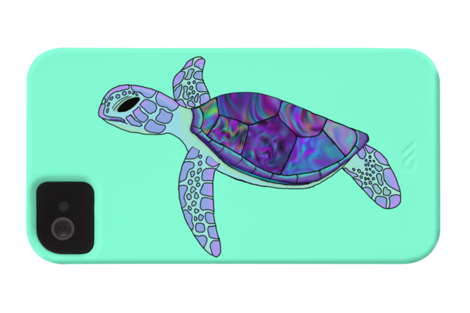Abalone Sea Turtle by KittyKatArtwork