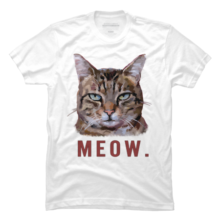 &quot;Meow&quot; Bored Cat by greenverdugo