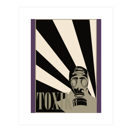 The Gas Mask / ToxiK by RobertBretonArt