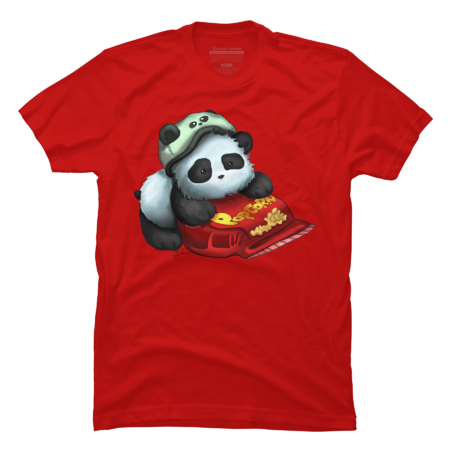 Panda Popcorn by Shellzart