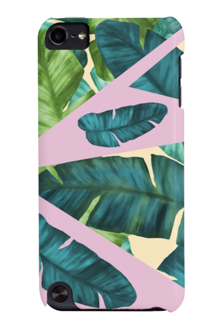 Tropical Banana Leaves Original Pattern by oursunnycdays