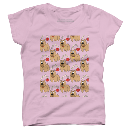 pattern with bulldogs by Bobrysya