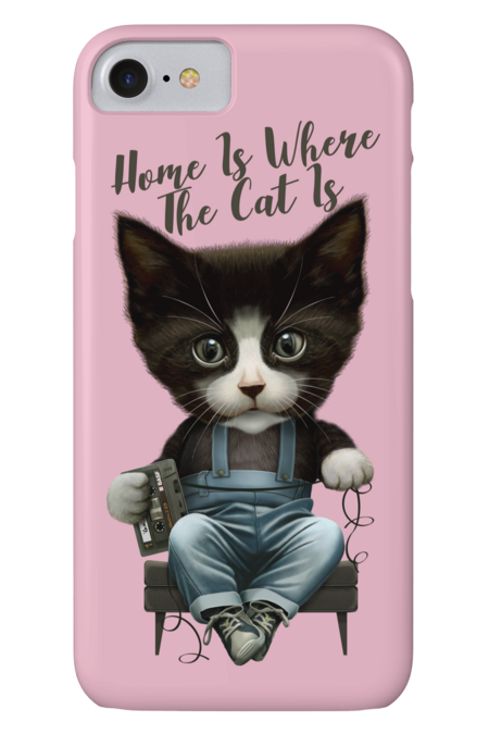 HOME  IS WHERE THE CAT IS by ADAMLAWLESS