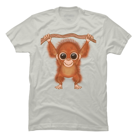 Baby Orangutan by LonaMisa