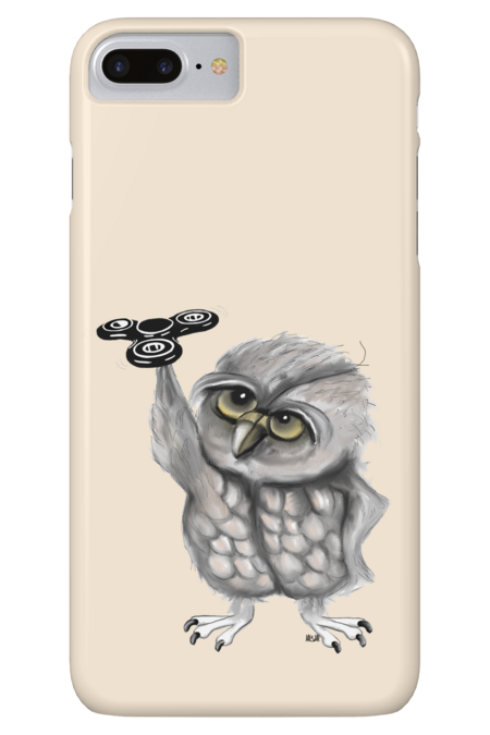 Fidget spinner Owl by msmart