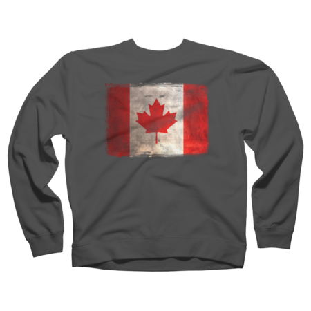 Distressed, vintage Canada Flag by AmberDawn888