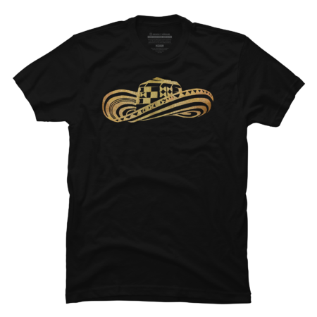 Colombian Sombrero Vueltiao in Gold Leaf by zuzugraphics