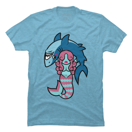 Shark Wrestler Mermaid