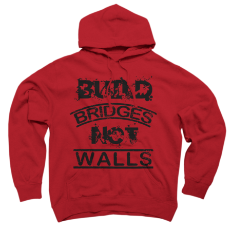 Build bridges not walls by TheBlackCatPrints