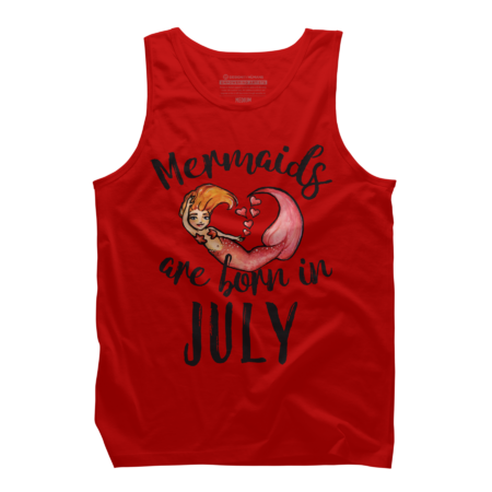 Mermaids are born in July by BubbSnugg