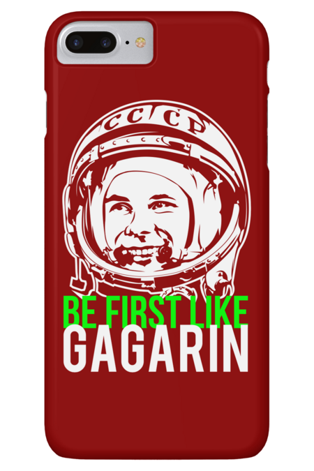 Be first like Yuri Gagarin. The first cosmonaut of the USSR. by solomnikov