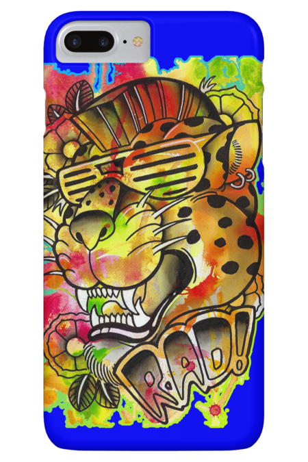 Rad Leopard by TimPangburn