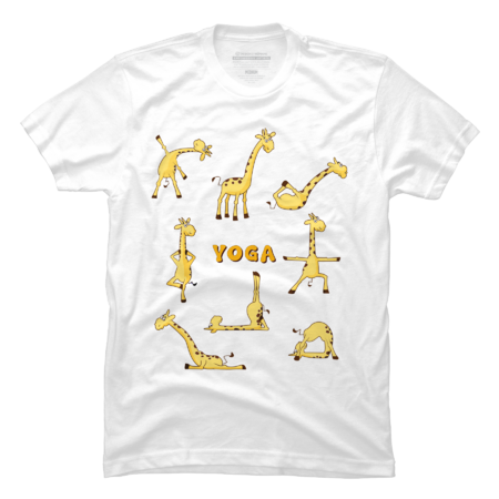 Yoga Giraffe Guru by HeidiDesigns