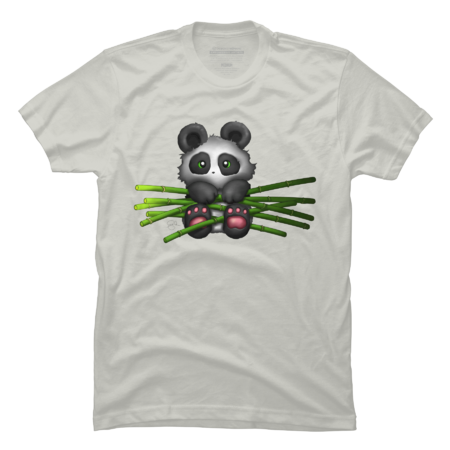 Panda Bamboo by Shellzart