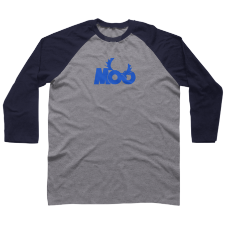 Moo Logo Baseball Tee