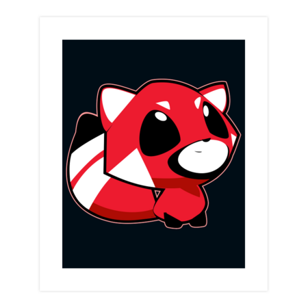 Chibi Red Tail Panda by spikeani