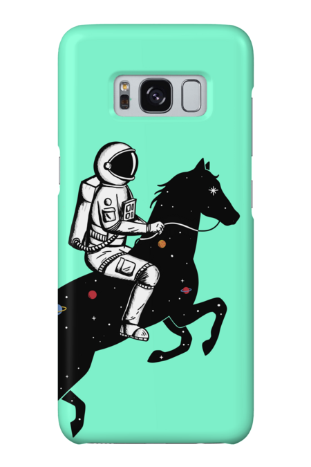 Astronaut and horse by Coffeeman