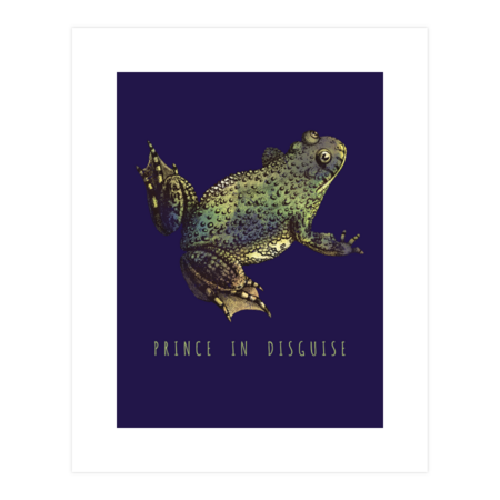 Prince in Disguise - frog/toad by directdesign
