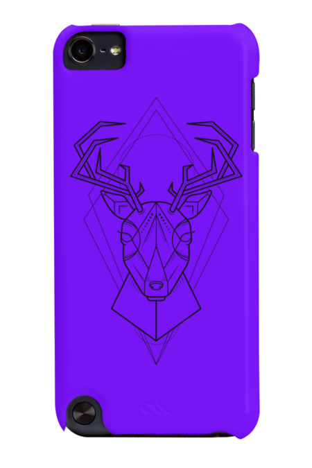 Geometric Deer by LiontiDesign