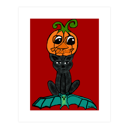 Halloween Totem by Mobooksnart