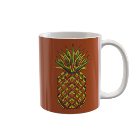 Geometric Pineapple by dotsofpaint