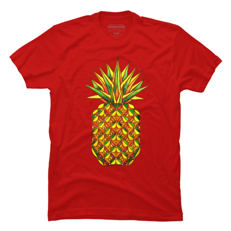 Geometric Pineapple by dotsofpaint