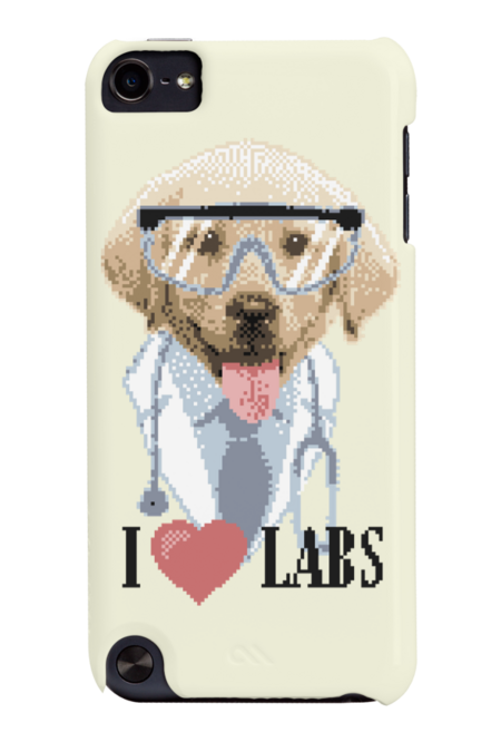 I Heart Labs by FunTimesTees