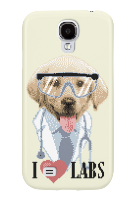 I Heart Labs by FunTimesTees