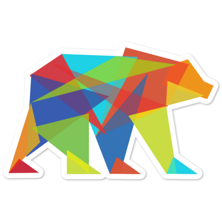 Fractal geometric bear by radiomode