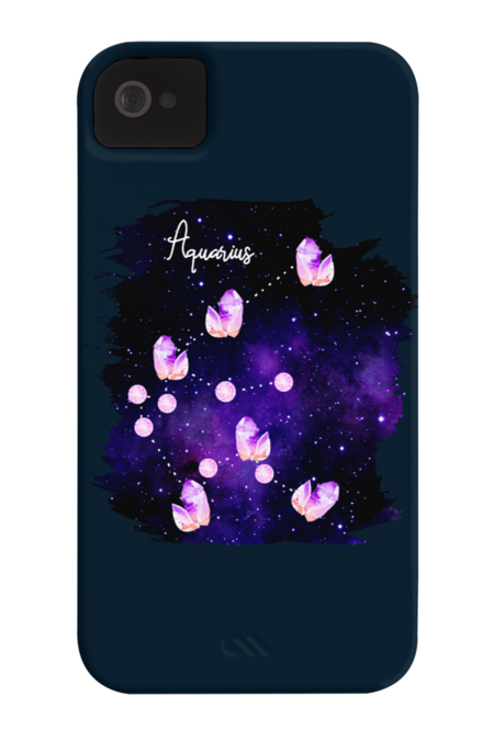 Aquarius Constellation in Amethyst - Star Signs and Birth Stones by AnnaleeBeer