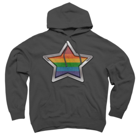 Rainbow  Pride Star