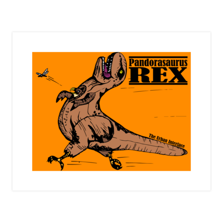 Hawktober: Pandorasaurus Rex by TheUrbanInterface