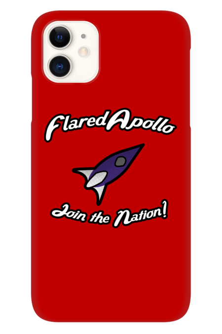 FlaredApollo (Large Rocket) apparel &amp; cases