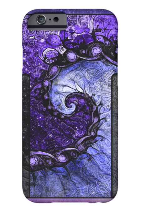 Beautiful Violet Spiral for Nocturne of Scorpio