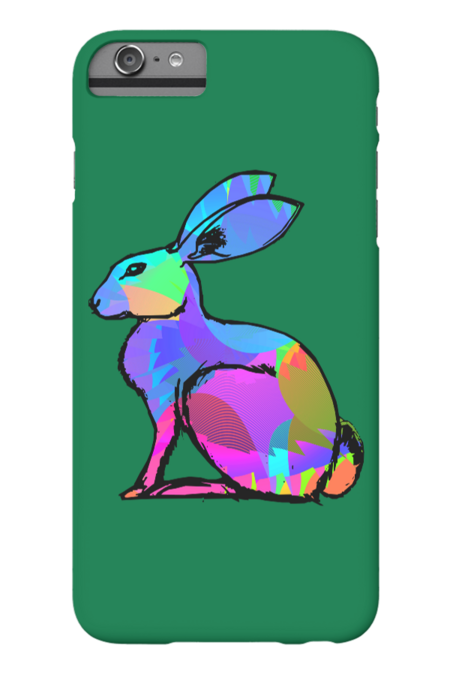 Colorful Hare by Shrenk