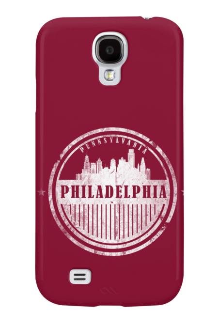 Philadelphia Pennsylvania cityscape by DimDom