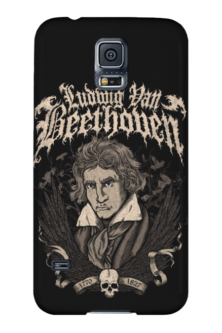 Death Metal Beethoven by scumbugg