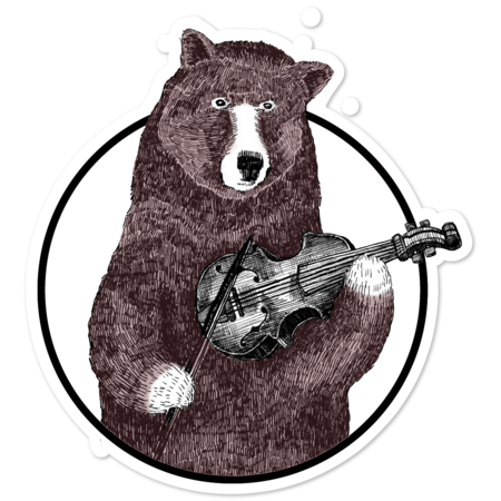 Bear musician!