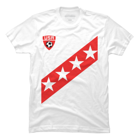 Team USA Jersey Soccer National T-Shirt Soccer U.S.